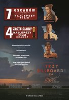 Three Billboards Outside Ebbing, Missouri - Polish Movie Poster (xs thumbnail)