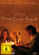 Mitte Ende August - German Movie Cover (xs thumbnail)