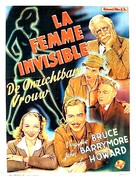 The Invisible Woman - Belgian Movie Poster (xs thumbnail)