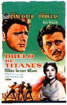 Gunfight at the O.K. Corral - Spanish Movie Poster (xs thumbnail)