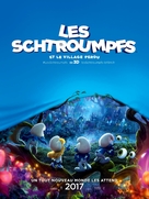Smurfs: The Lost Village - French Movie Poster (xs thumbnail)