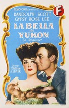 Belle of the Yukon - Spanish Movie Poster (xs thumbnail)