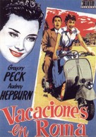 Roman Holiday - Spanish Movie Poster (xs thumbnail)