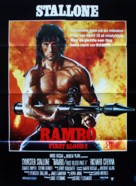 Rambo: First Blood Part II - Danish Movie Poster (xs thumbnail)