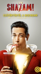 Shazam! - Hungarian Movie Poster (xs thumbnail)