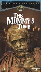 The Mummy&#039;s Tomb - British VHS movie cover (xs thumbnail)
