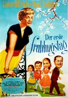 Der erste Fr&uuml;hlingstag - German Movie Poster (xs thumbnail)