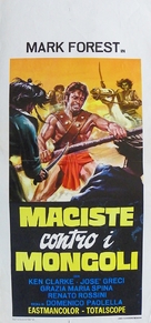 Maciste contro i Mongoli - Italian Movie Poster (xs thumbnail)