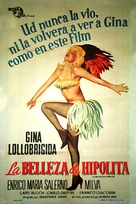 La bellezza d&#039;Ippolita - Spanish Movie Poster (xs thumbnail)