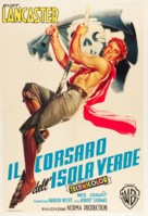 The Crimson Pirate - Italian Movie Poster (xs thumbnail)