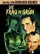 The Woman in Green - German Movie Poster (xs thumbnail)