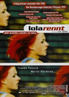 Lola Rennt - German Movie Poster (xs thumbnail)