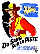 Trail Street - French Movie Poster (xs thumbnail)
