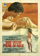 Du soleil plein les yeux - Italian Movie Poster (xs thumbnail)
