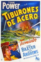 Crash Dive - Argentinian Movie Poster (xs thumbnail)