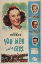 One Hundred Men and a Girl - Movie Poster (xs thumbnail)