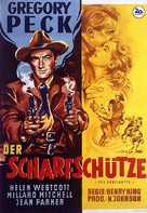 The Gunfighter - German Movie Poster (xs thumbnail)