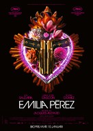 Emilia Perez - Swedish Movie Poster (xs thumbnail)