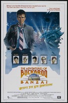 The Adventures of Buckaroo Banzai Across the 8th Dimension - Movie Poster (xs thumbnail)
