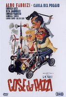 Cose da pazzi - Italian DVD movie cover (xs thumbnail)