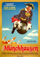 M&uuml;nchhausen - German Movie Poster (xs thumbnail)