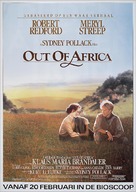 Out of Africa - Dutch Movie Poster (xs thumbnail)