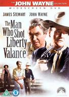 The Man Who Shot Liberty Valance - British DVD movie cover (xs thumbnail)