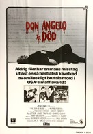 The Don Is Dead - Swedish Movie Poster (xs thumbnail)