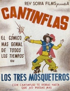 Los tres mosqueteros - Spanish Movie Poster (xs thumbnail)