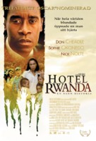 Hotel Rwanda - Swedish Theatrical movie poster (xs thumbnail)