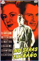 Not as a Stranger - Spanish Movie Poster (xs thumbnail)