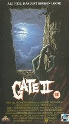 The Gate II: Trespassers - British VHS movie cover (xs thumbnail)