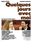 Quelques jours avec moi - French Movie Poster (xs thumbnail)