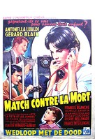 Match contre la mort - Belgian Movie Poster (xs thumbnail)