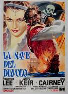 The Devil-Ship Pirates - Italian Movie Poster (xs thumbnail)