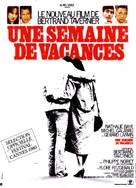 Une semaine de vacances - French Movie Poster (xs thumbnail)