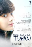 Surat kecil untuk tuhan - Indonesian Movie Poster (xs thumbnail)