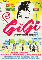 Gigi - Swedish Movie Poster (xs thumbnail)