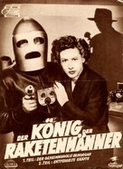King of the Rocket Men - German poster (xs thumbnail)