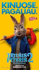Peter Rabbit 2: The Runaway - Lithuanian Movie Poster (xs thumbnail)