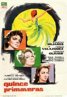 Quincea&ntilde;era - Spanish Movie Poster (xs thumbnail)