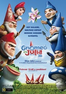 Gnomeo &amp; Juliet - Hungarian Movie Poster (xs thumbnail)
