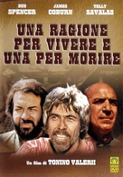 Una ragione per vivere e una per morire - Italian DVD movie cover (xs thumbnail)