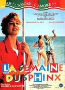 La settimana della sfinge - French Movie Poster (xs thumbnail)