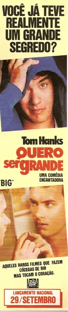 Big - Brazilian Movie Poster (xs thumbnail)