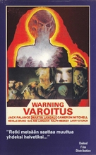 Without Warning - Finnish VHS movie cover (xs thumbnail)