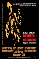 Judgment at Nuremberg - Danish Movie Poster (xs thumbnail)