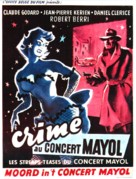 Crime au Concert Mayol - Belgian Movie Poster (xs thumbnail)