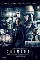 Criminal - Thai Movie Poster (xs thumbnail)