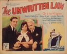 The Unwritten Law - Movie Poster (xs thumbnail)